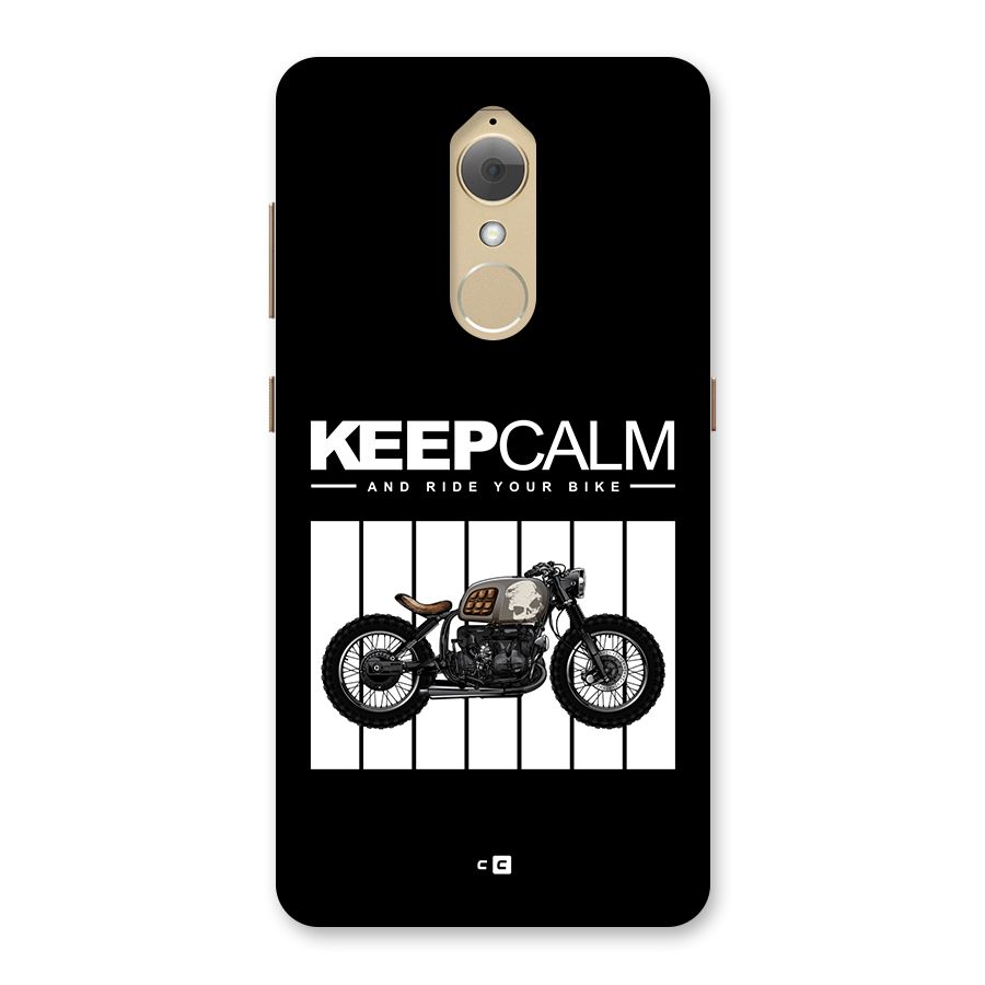 Keeps Calm Back Case for Lenovo K8