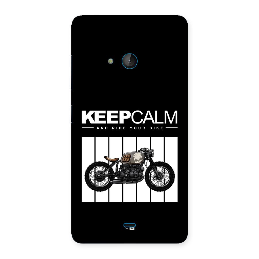 Keeps Calm Back Case for Lumia 540