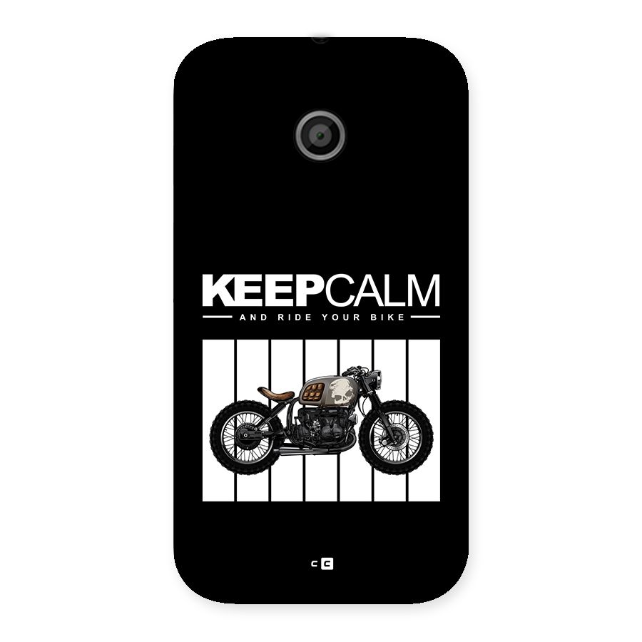 Keeps Calm Back Case for Moto E