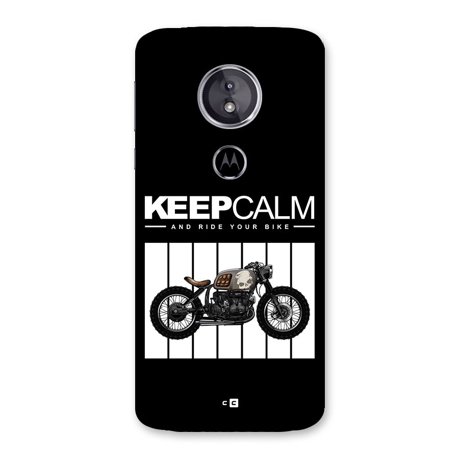 Keeps Calm Back Case for Moto E5