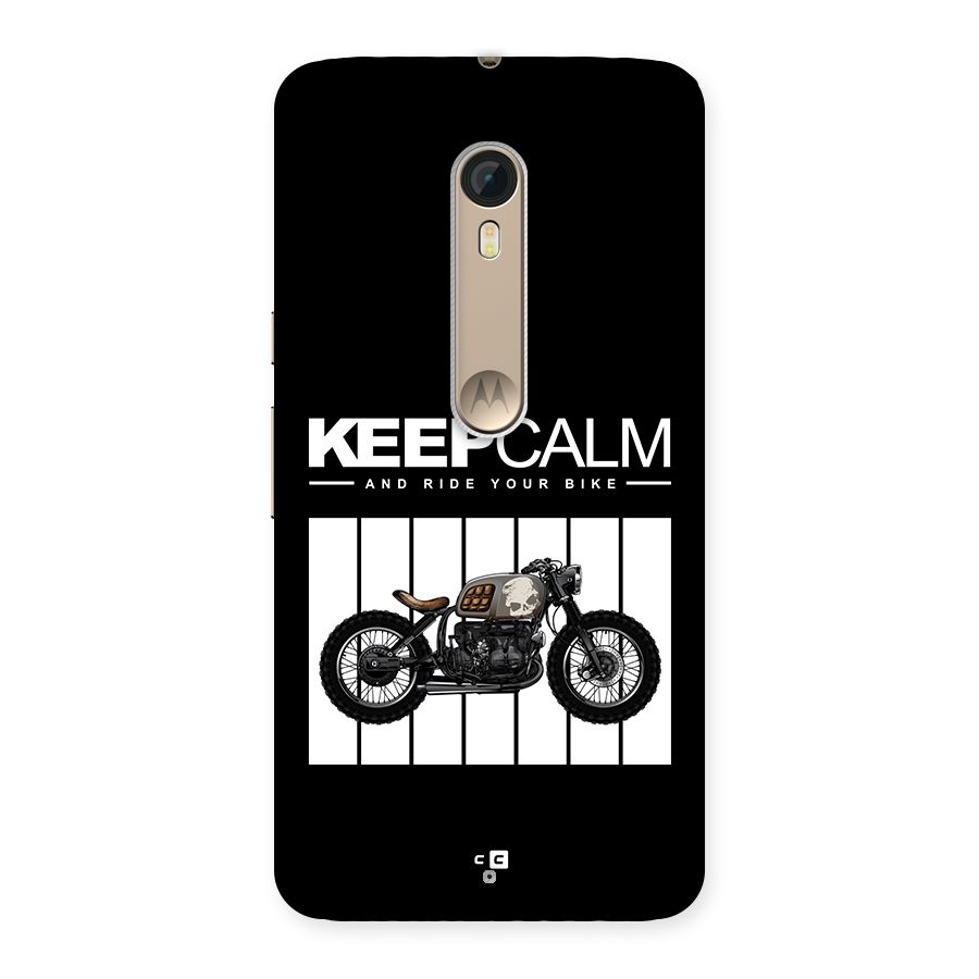 Keeps Calm Back Case for Moto X Style