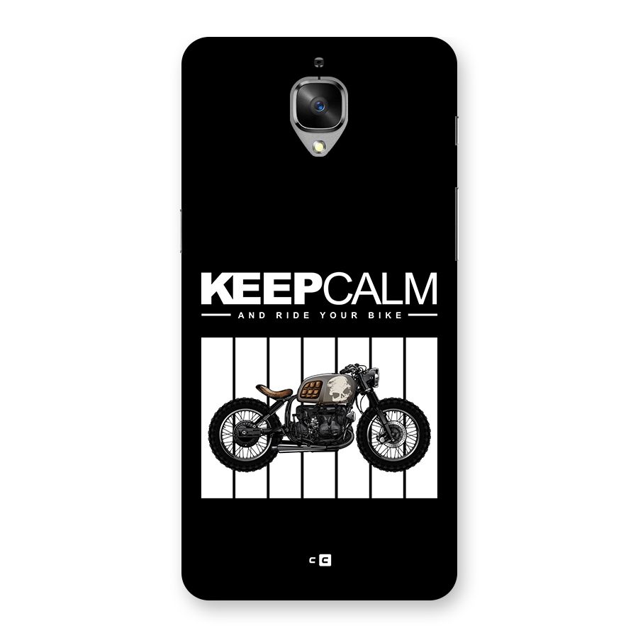 Keeps Calm Back Case for OnePlus 3