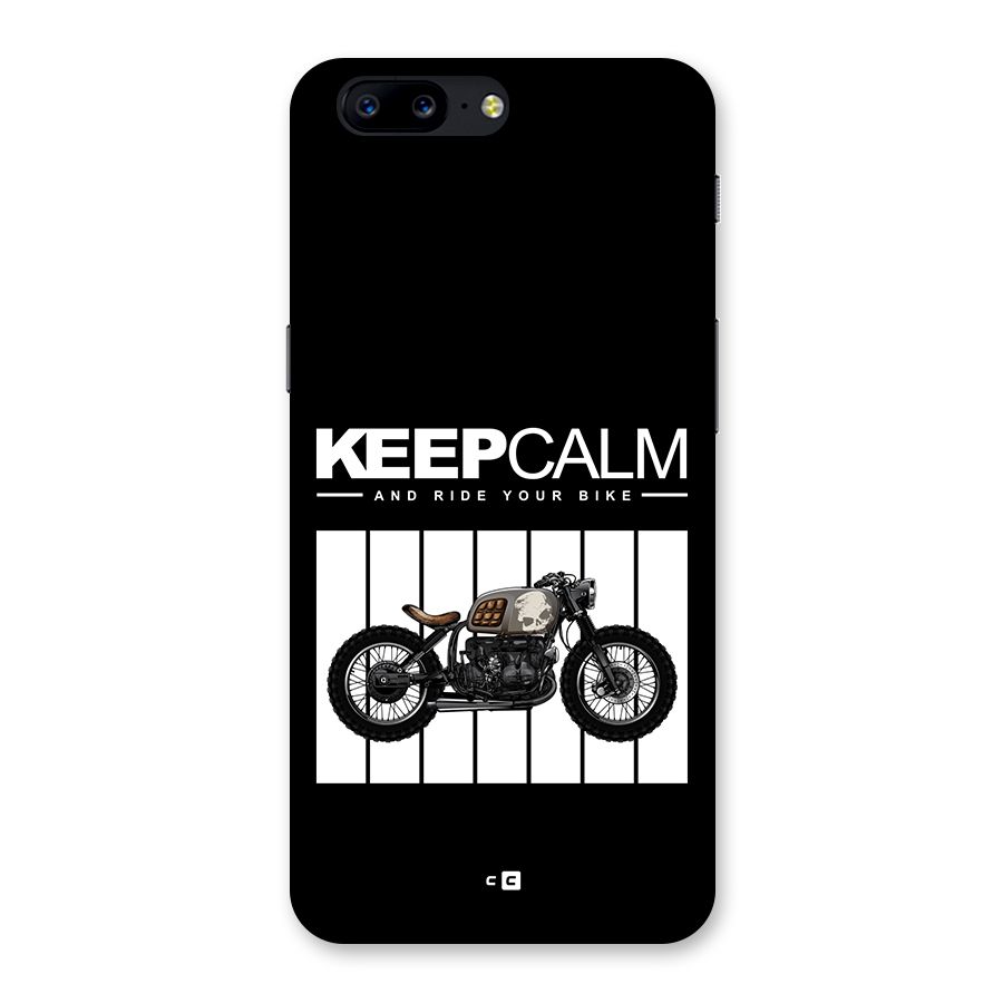 Keeps Calm Back Case for OnePlus 5