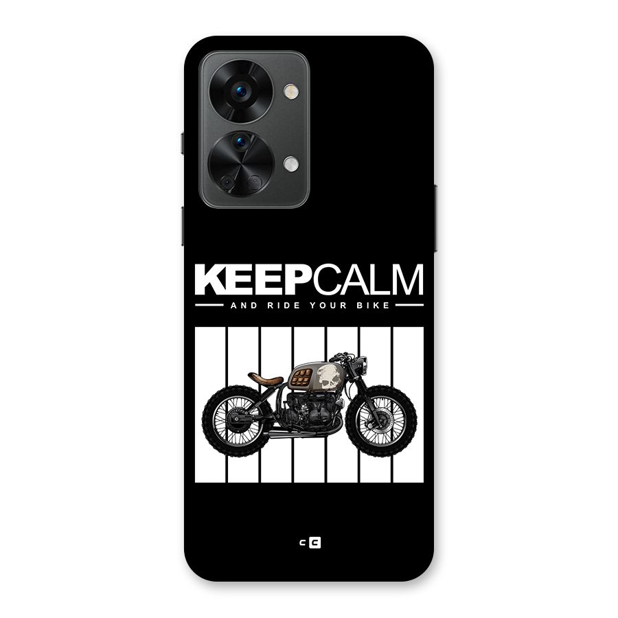 Keeps Calm Back Case for OnePlus Nord 2T