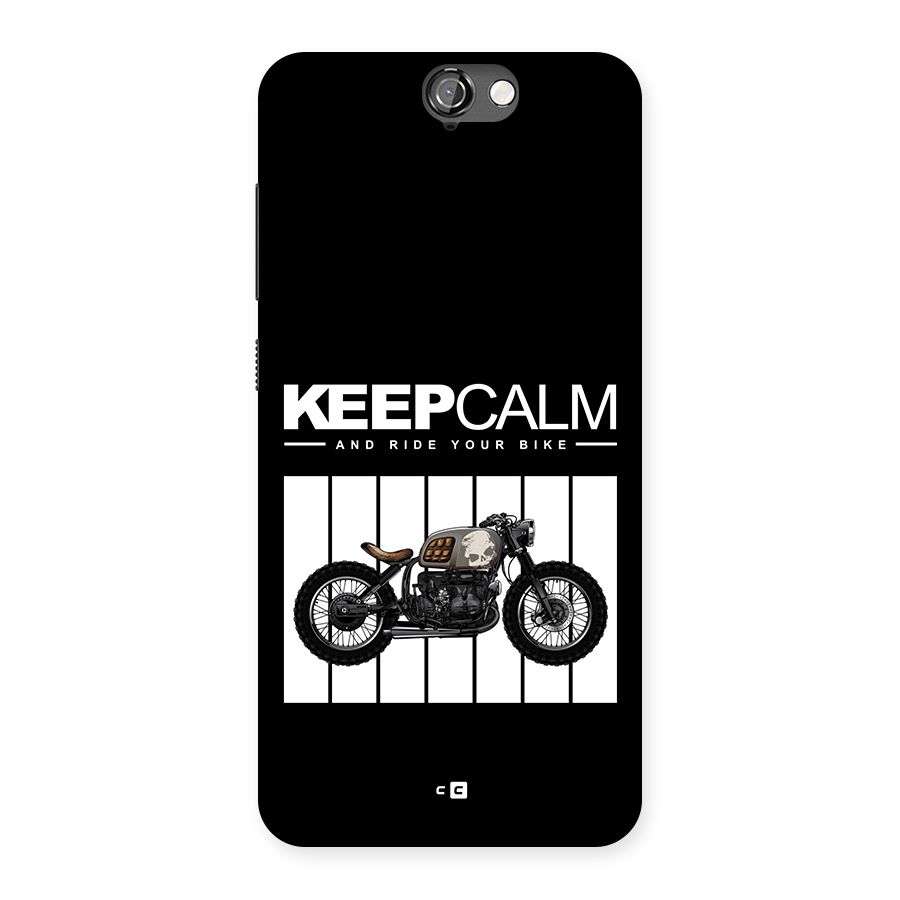 Keeps Calm Back Case for One A9