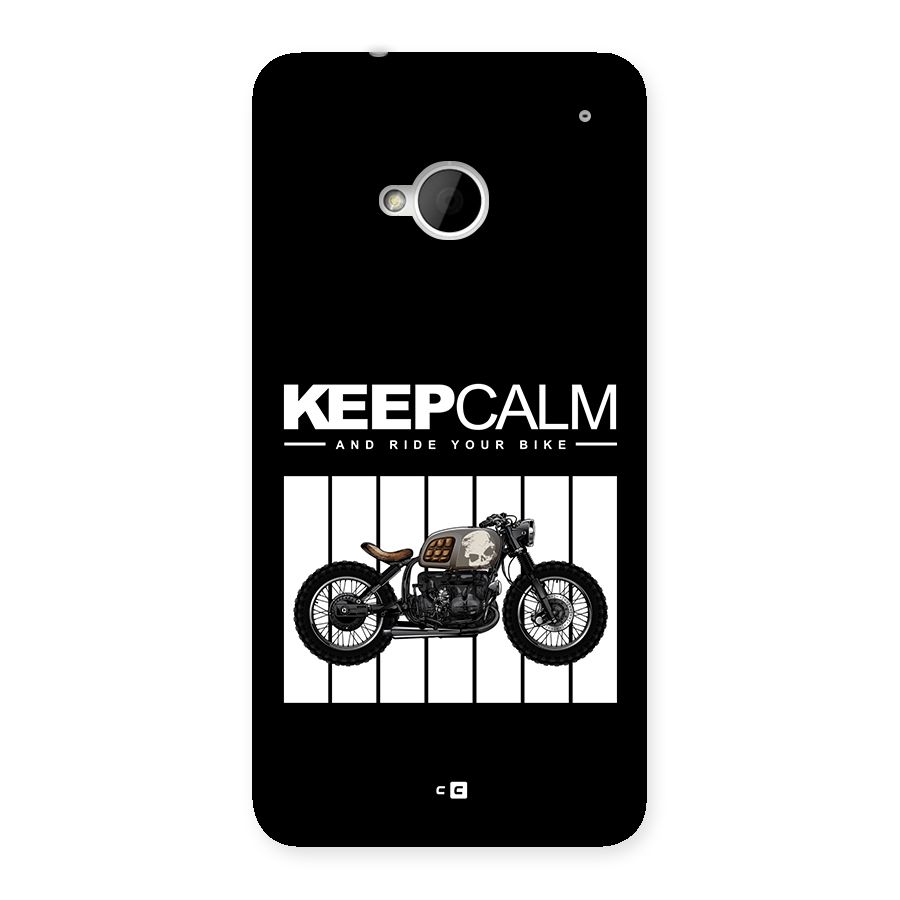 Keeps Calm Back Case for One M7 (Single Sim)