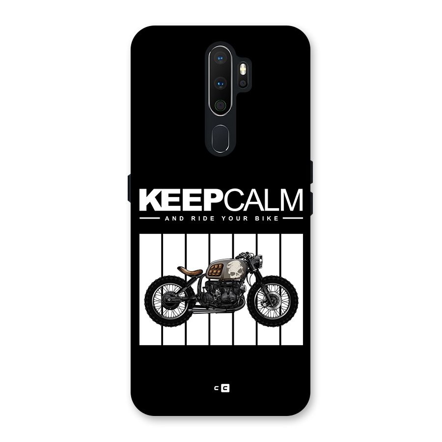 Keeps Calm Back Case for Oppo A5 (2020)
