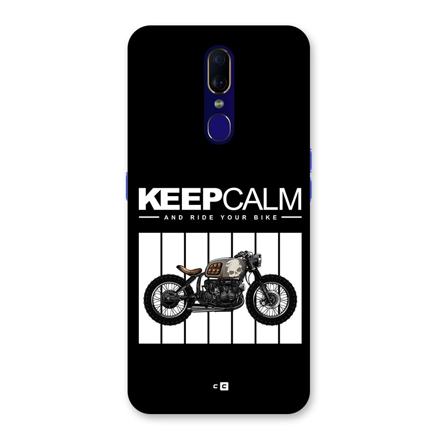 Keeps Calm Back Case for Oppo F11