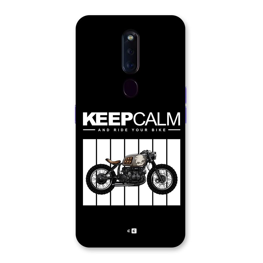 Keeps Calm Back Case for Oppo F11 Pro