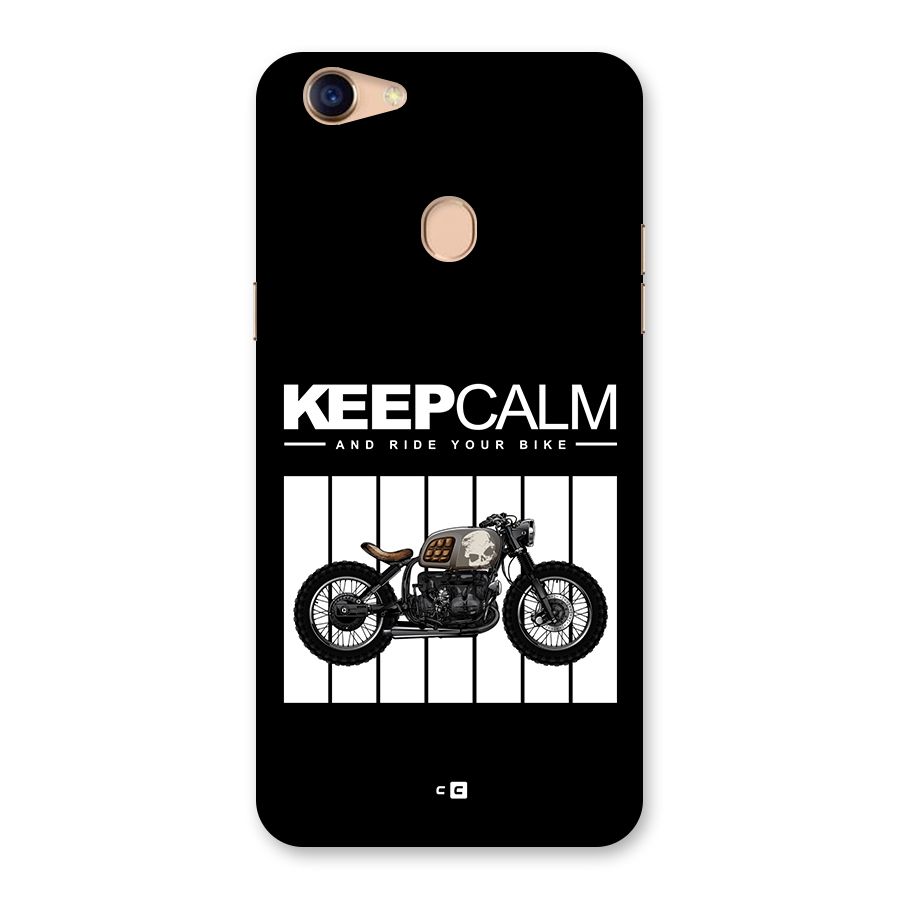 Keeps Calm Back Case for Oppo F5