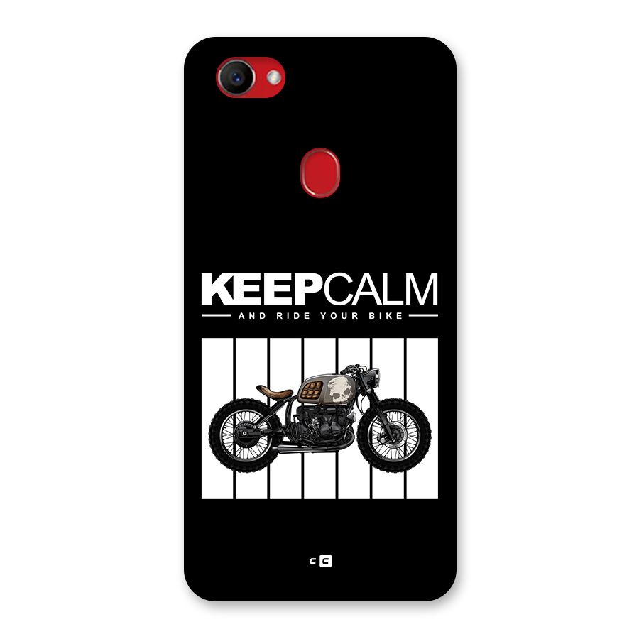 Keeps Calm Back Case for Oppo F7