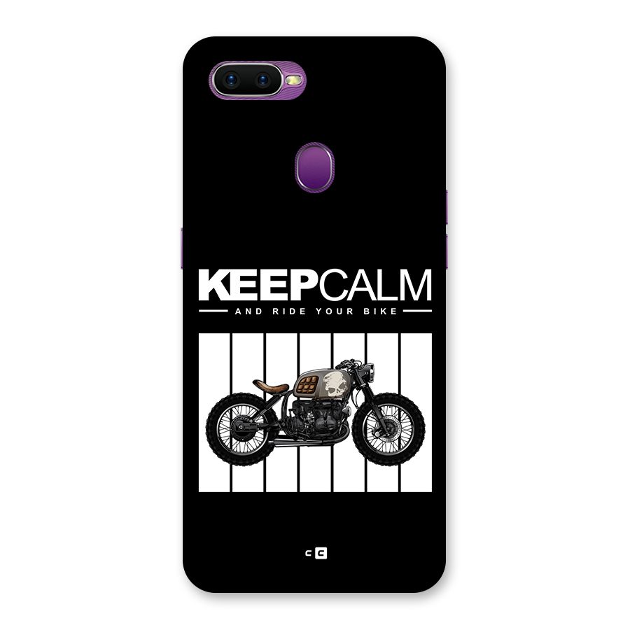 Keeps Calm Back Case for Oppo F9