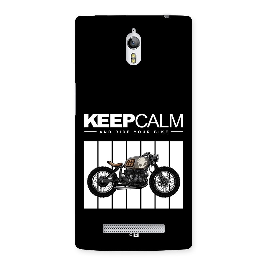 Keeps Calm Back Case for Oppo Find 7