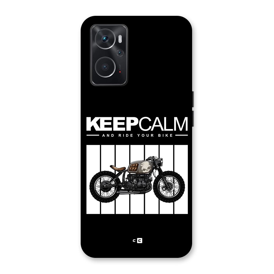Keeps Calm Back Case for Oppo K10 4G