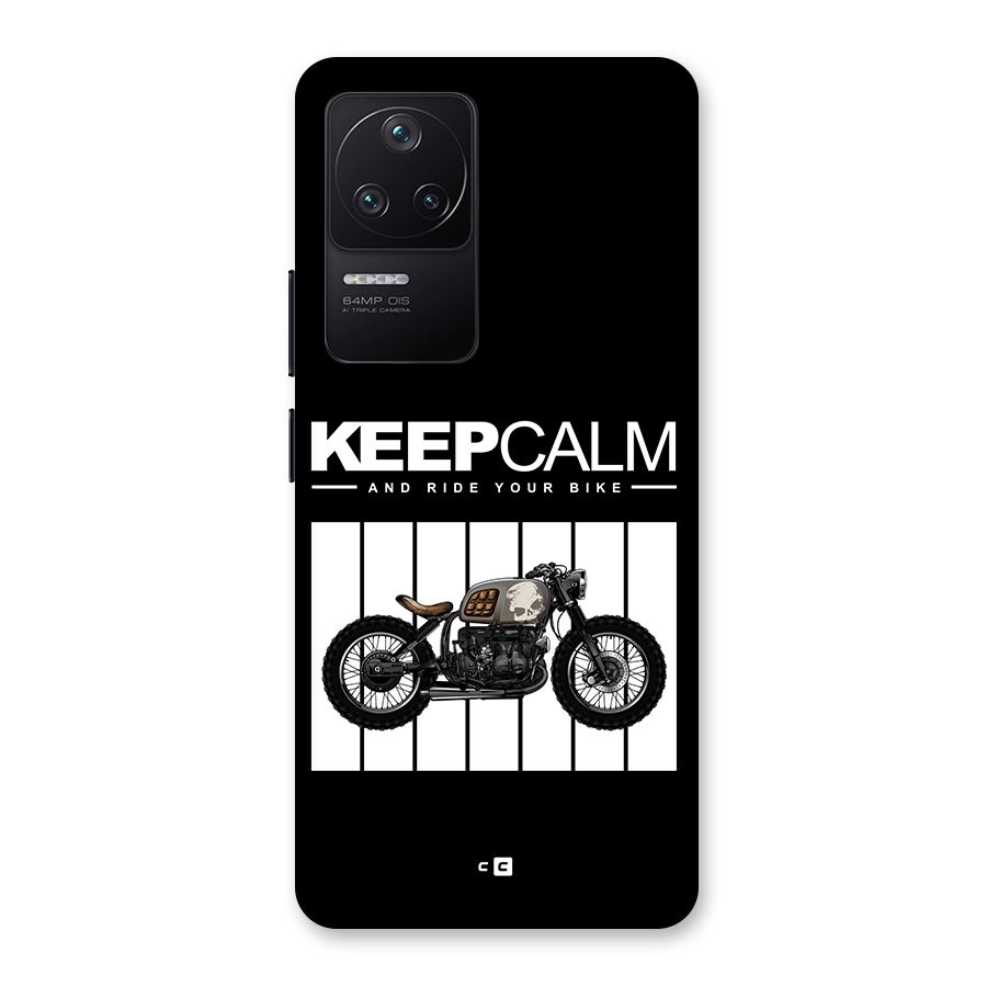 Keeps Calm Back Case for Poco F4 5G