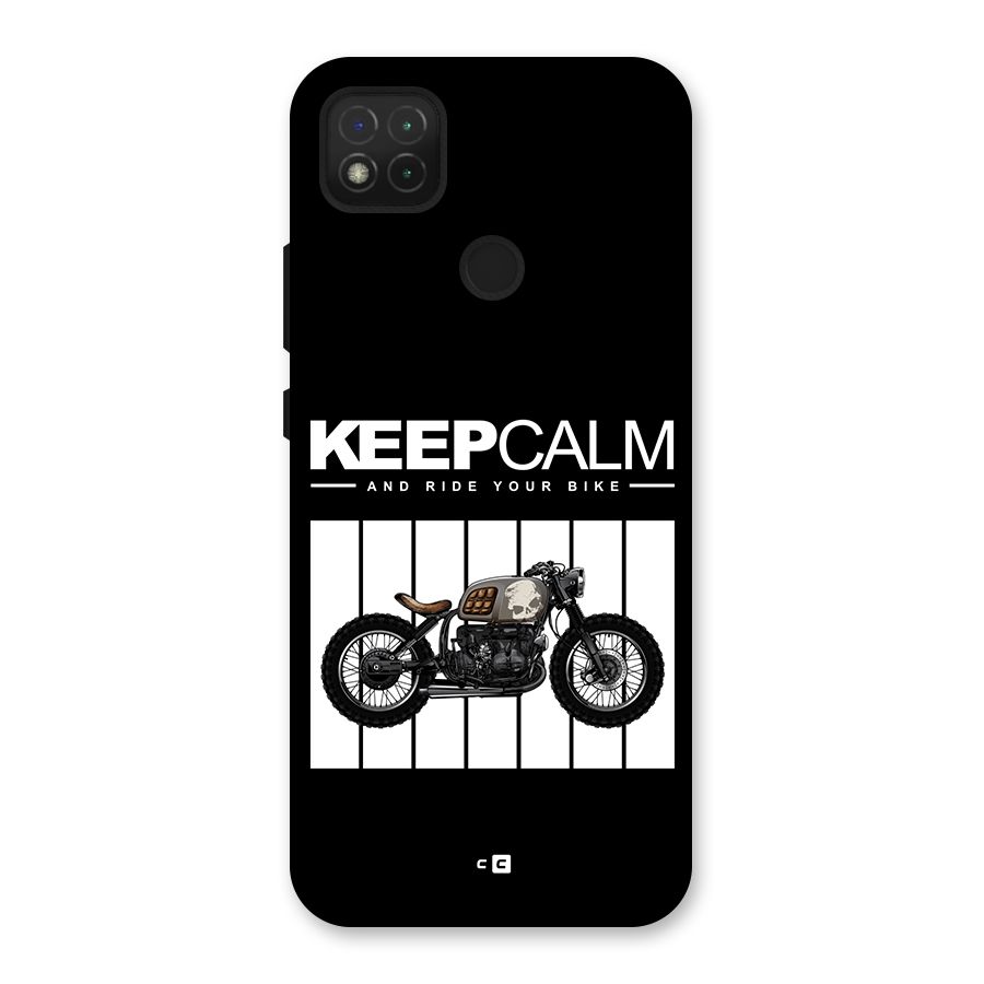 Keeps Calm Back Case for Redmi 9