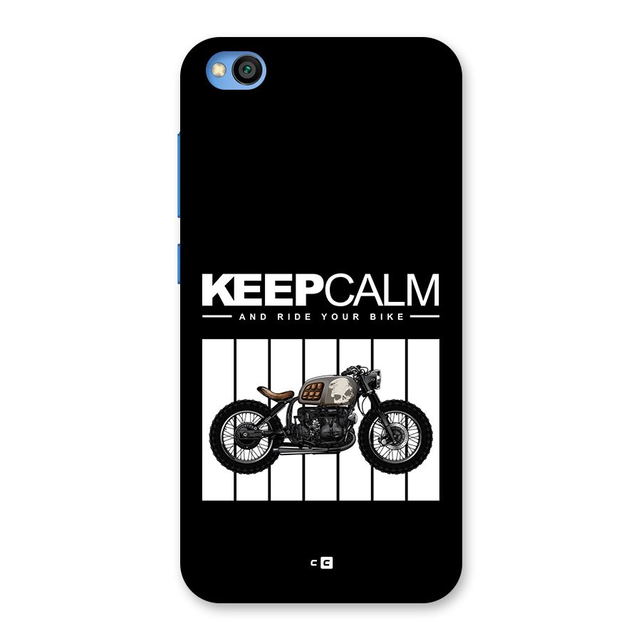 Keeps Calm Back Case for Redmi Go