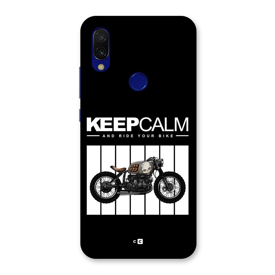 Keeps Calm Back Case for Redmi Y3