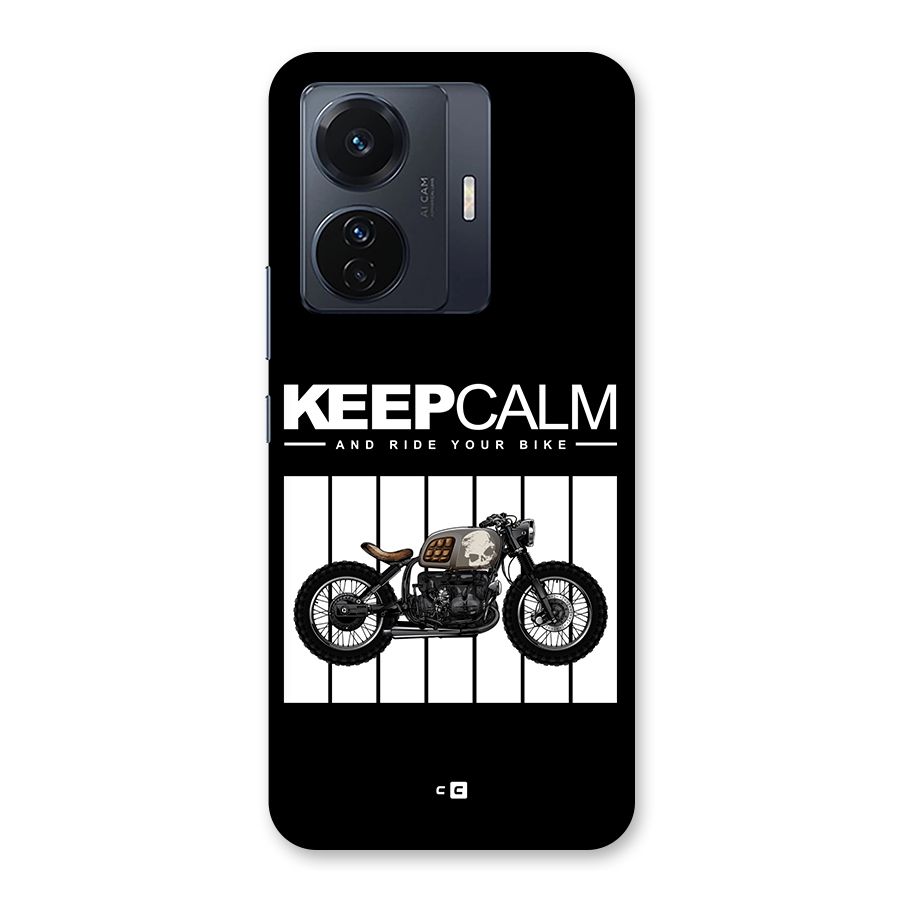 Keeps Calm Back Case for Vivo T1 Pro