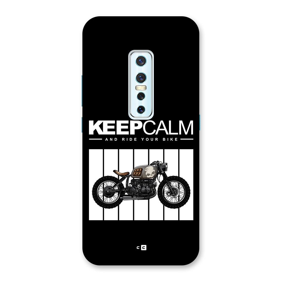 Keeps Calm Back Case for Vivo V17 Pro