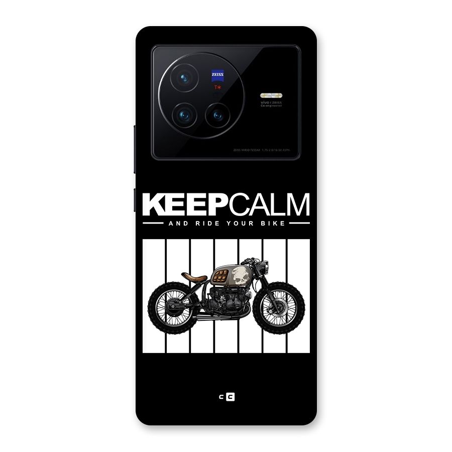 Keeps Calm Back Case for Vivo X80