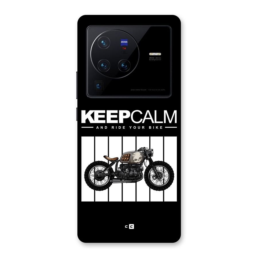 Keeps Calm Back Case for Vivo X80 Pro