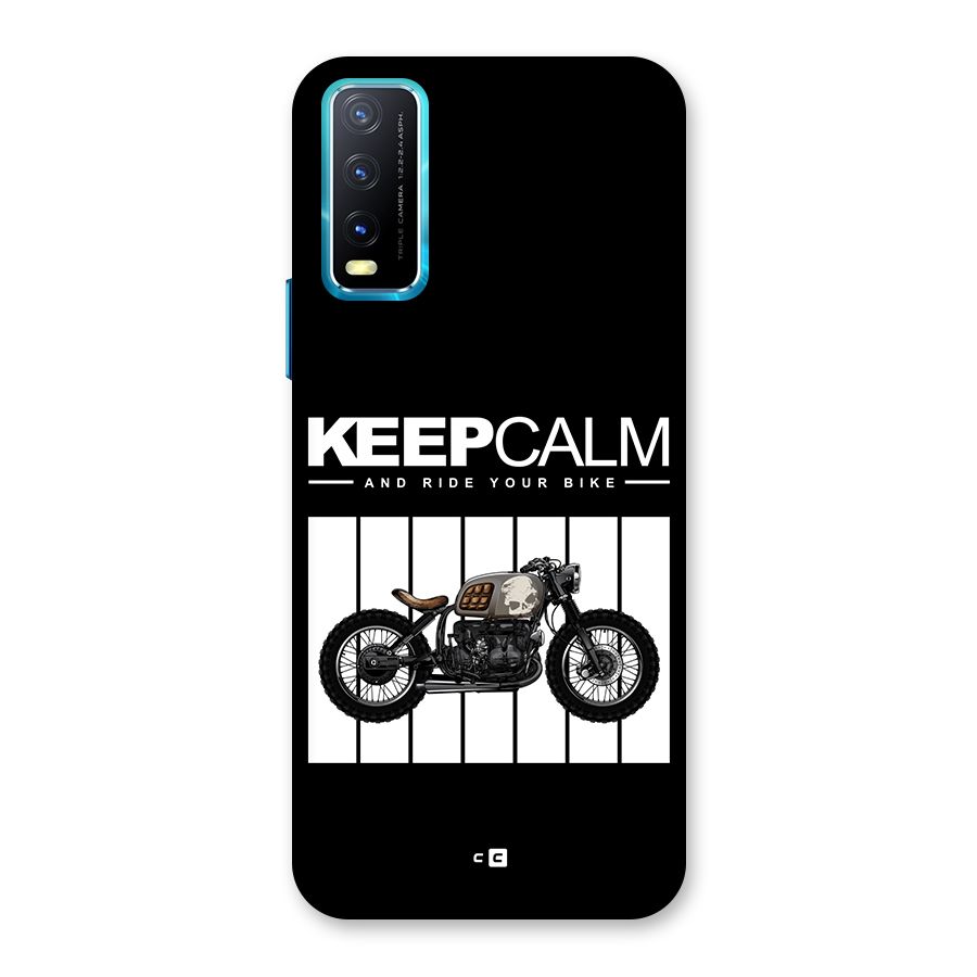 Keeps Calm Back Case for Vivo Y20G