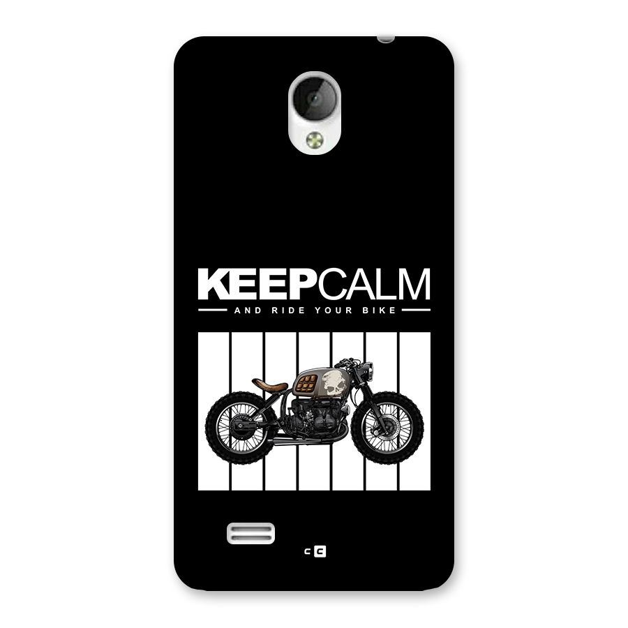 Keeps Calm Back Case for Vivo Y21