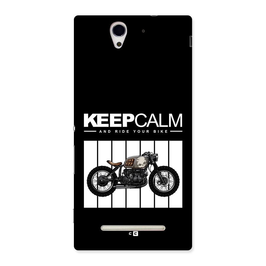 Keeps Calm Back Case for Xperia C3
