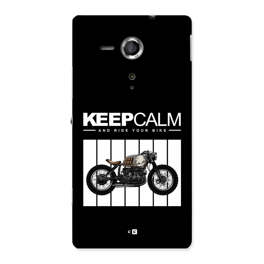 Keeps Calm Back Case for Xperia Sp