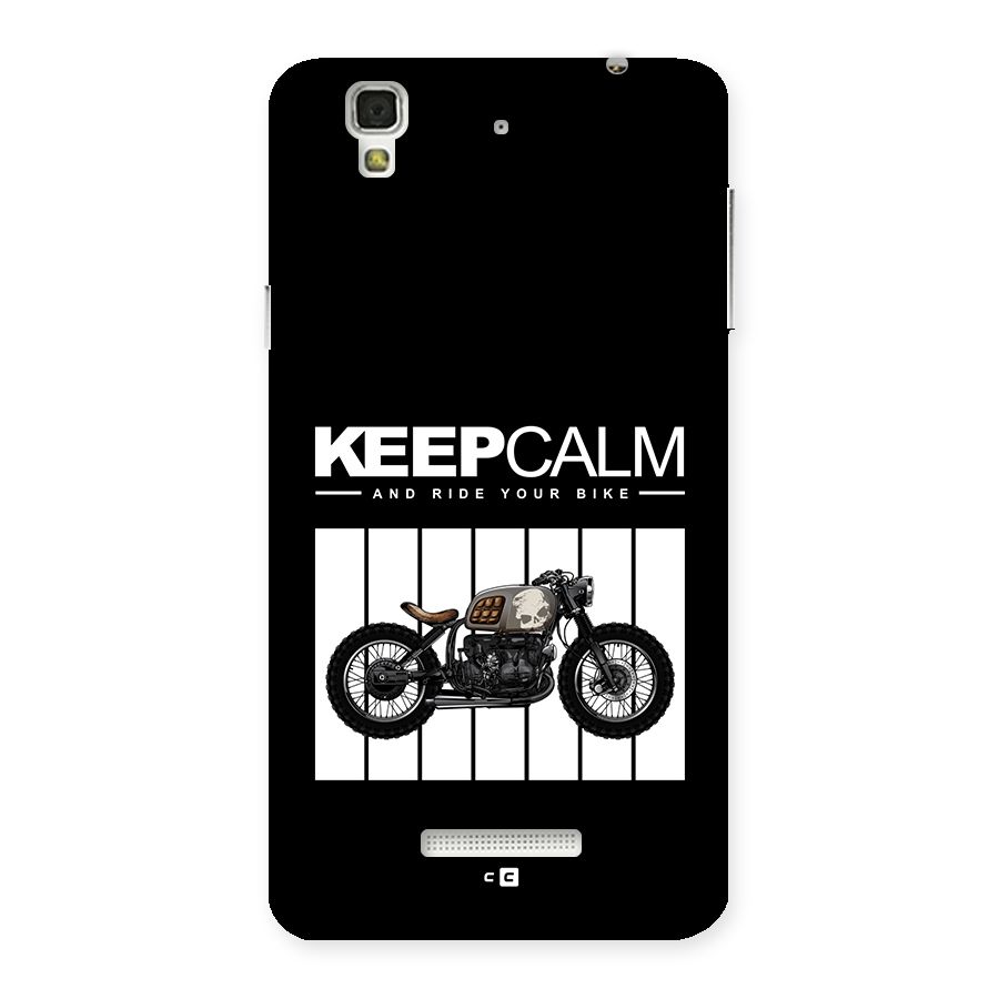 Keeps Calm Back Case for Yureka