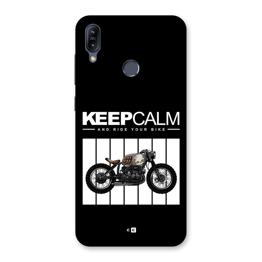 Keeps Calm Back Case for Zenfone Max M2