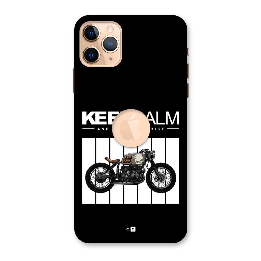 Keeps Calm Back Case for iPhone 11 Pro Max Logo Cut