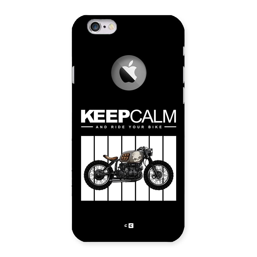 Keeps Calm Back Case for iPhone 6 Logo Cut