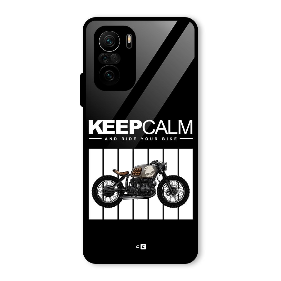 Keeps Calm Glass Back Case for Mi 11X Pro