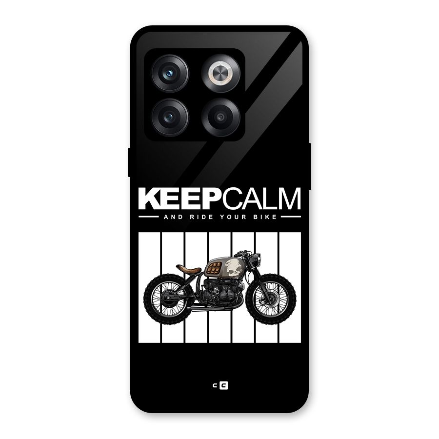 Keeps Calm Glass Back Case for OnePlus 10T