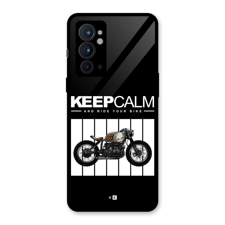 Keeps Calm Glass Back Case for OnePlus 9RT 5G