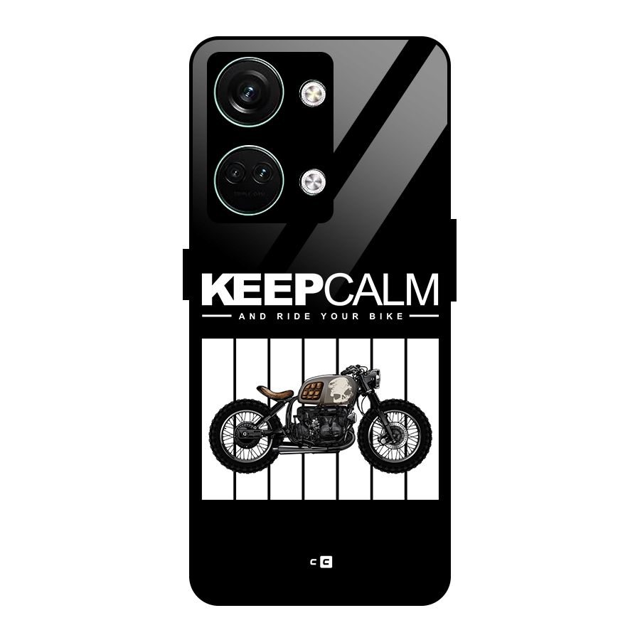 Keeps Calm Glass Back Case for Oneplus Nord 3