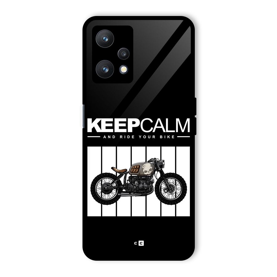 Keeps Calm Glass Back Case for Realme 9 Pro 5G