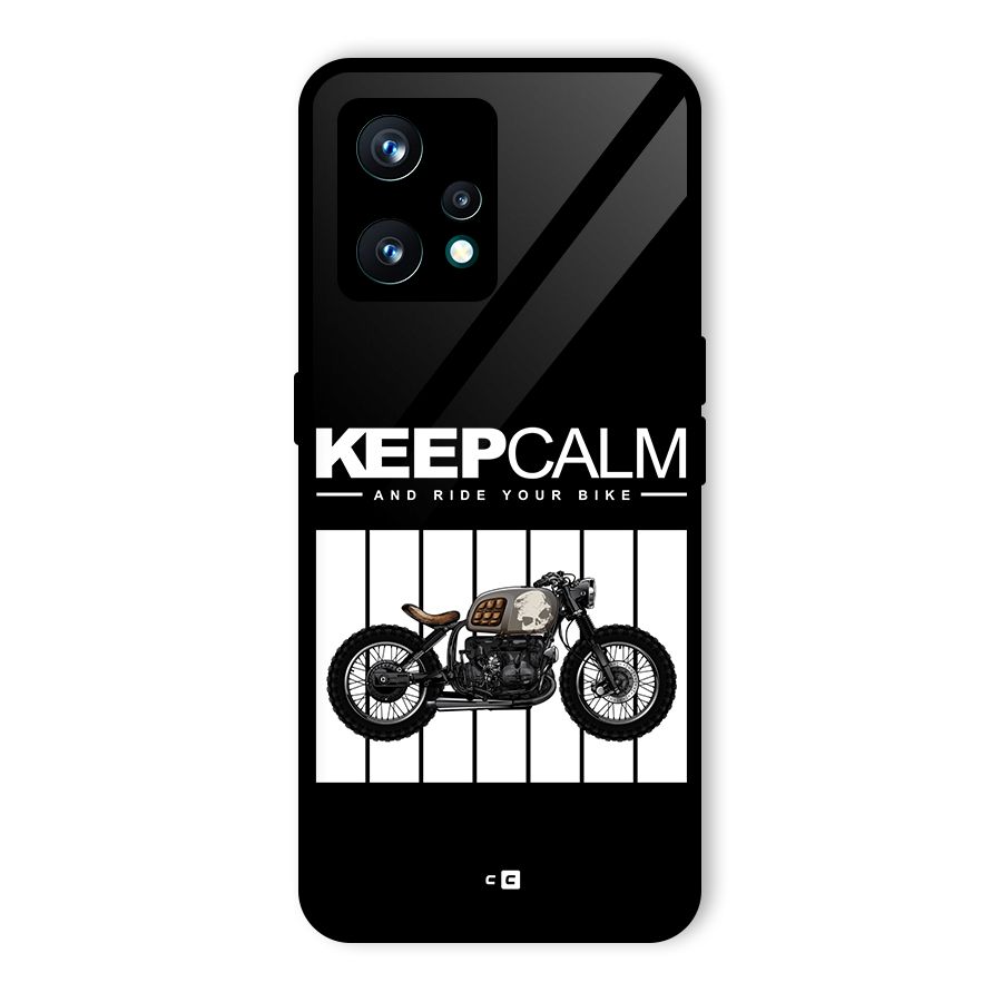 Keeps Calm Glass Back Case for Realme 9 Pro Plus 5G