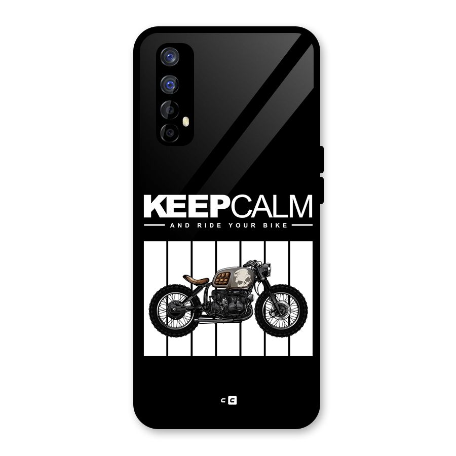 Keeps Calm Glass Back Case for Realme Narzo 20 Pro
