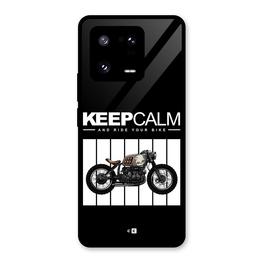 Keeps Calm Glass Back Case for Xiaomi 13 Pro