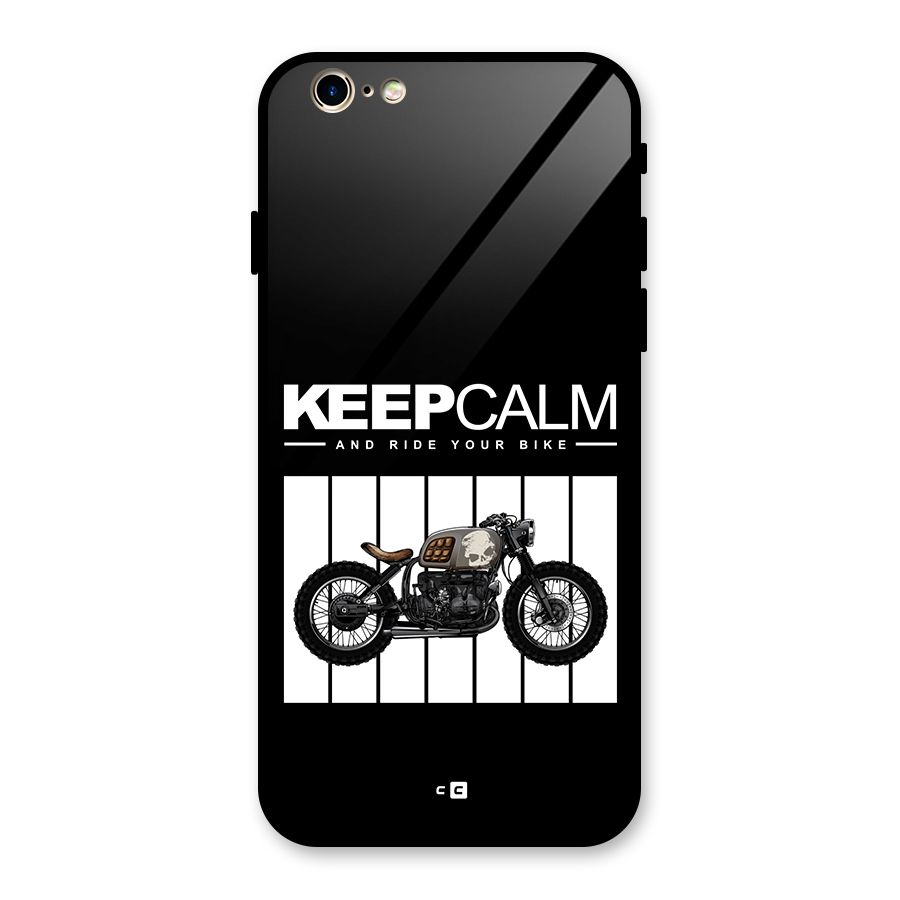 Keeps Calm Glass Back Case for iPhone 6 6S