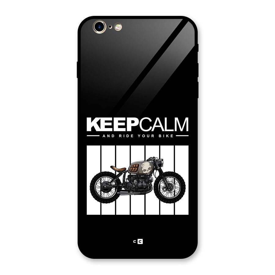 Keeps Calm Glass Back Case for iPhone 6 Plus 6S Plus