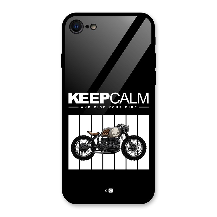 Keeps Calm Glass Back Case for iPhone 7