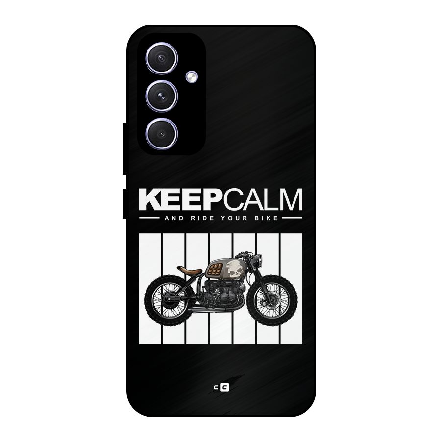 Keeps Calm Metal Back Case for Galaxy A54