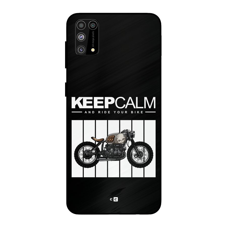 Keeps Calm Metal Back Case for Galaxy M31