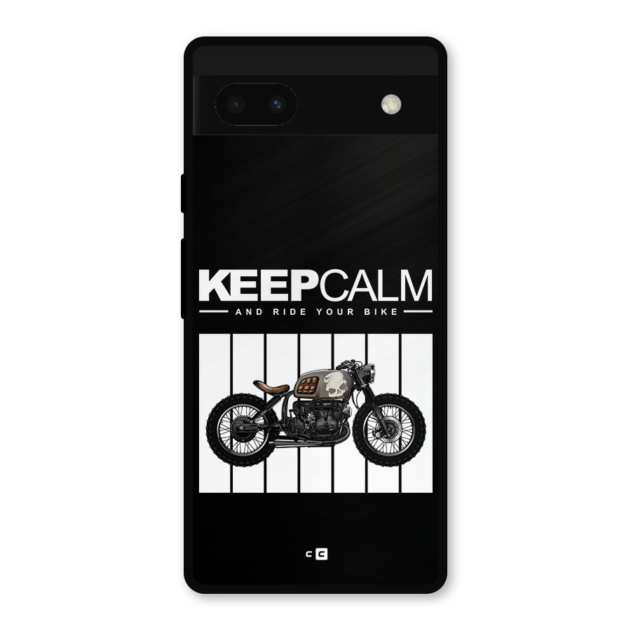 Keeps Calm Metal Back Case for Google Pixel 6a