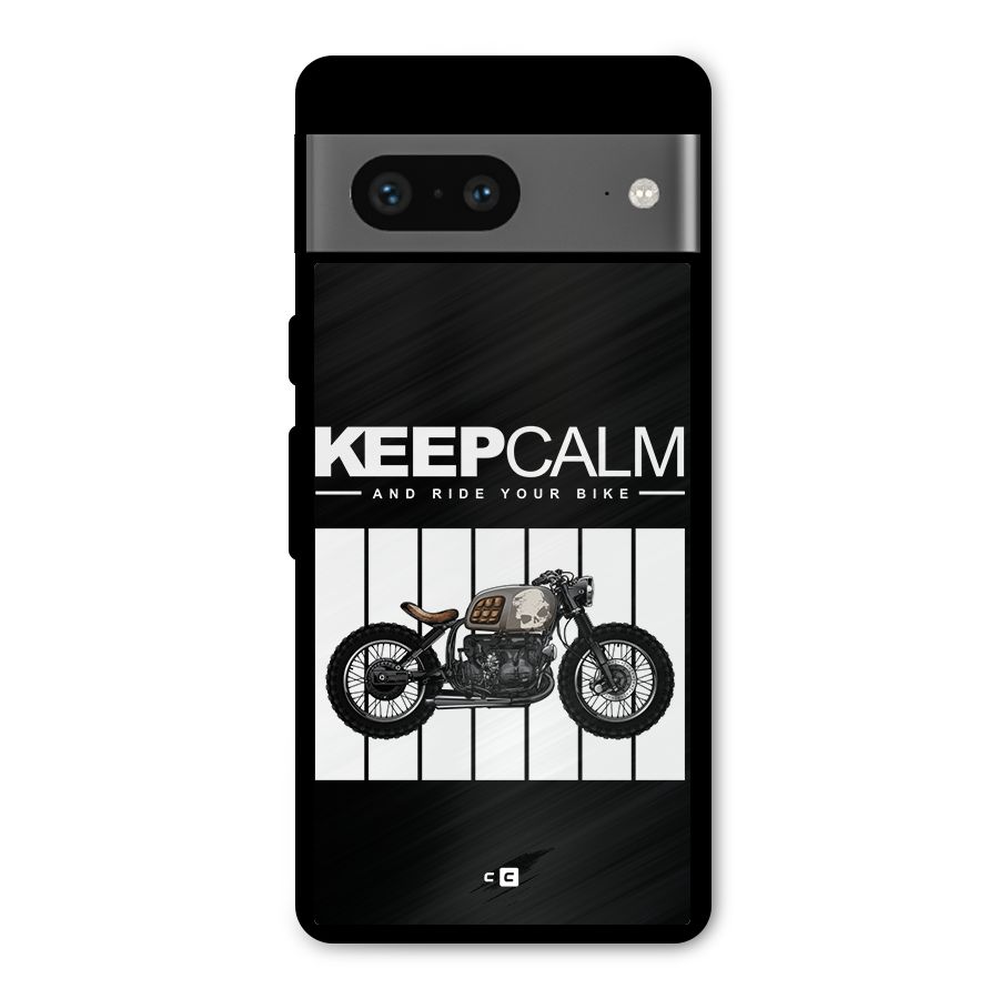 Keeps Calm Metal Back Case for Google Pixel 7