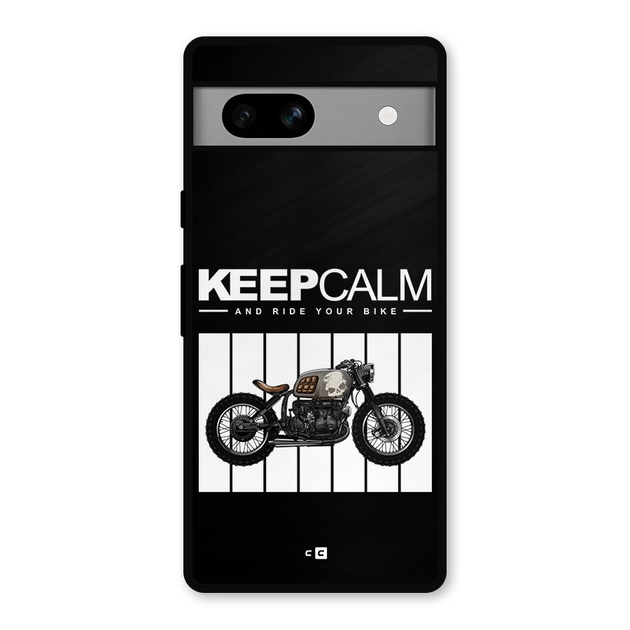 Keeps Calm Metal Back Case for Google Pixel 7a